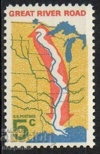 1966. Η.Π.Α. The Great River Road.