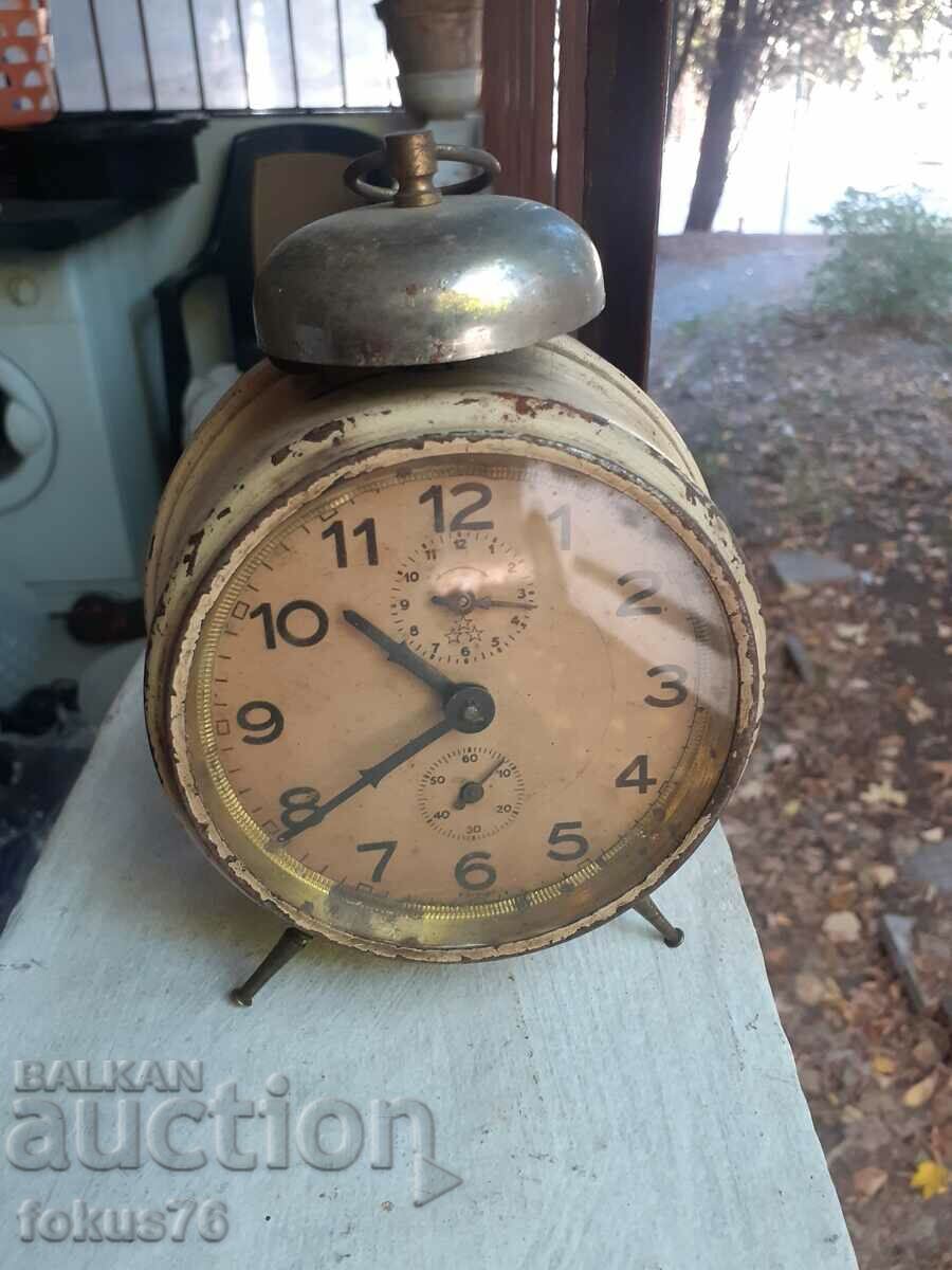 Auction Old alarm clock Auction Old alarm clock