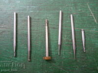 fine drill bits - 6 pcs.