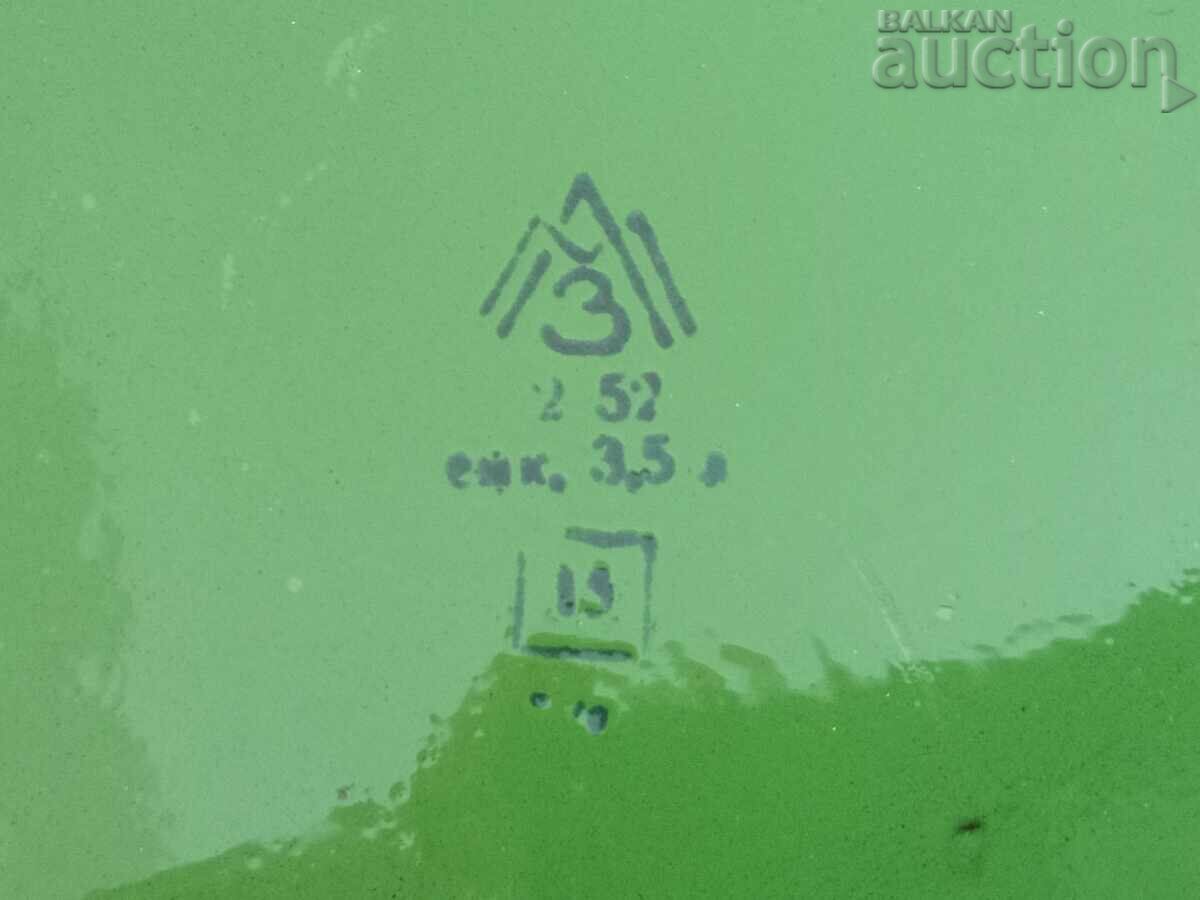 large retro vintage enamel green teapot 1950s - 7 large retro vintage enamel green teapot 1950s - 7