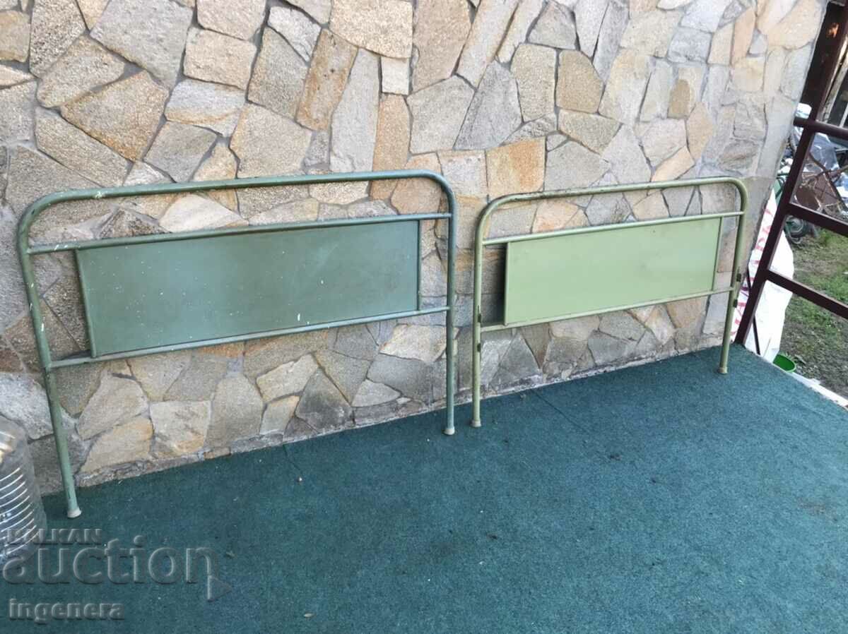 BOARDS METAL PAINTED FOR SINGLE BED RETRO - 5 BOARDS METAL PAINTED FOR SINGLE BED RETRO - 5