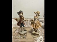 Lovely Italian marked figures