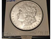 1 Morgan Dollar 1900 Silver