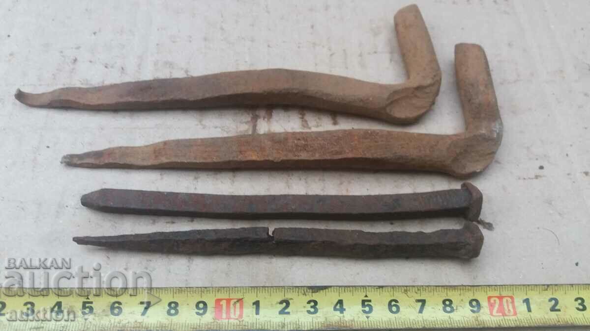 SOLID FORGED RENAISSANCE NAILS, HINGES with price 4.99 BGN | € 2.55 SOLID FORGED RENAISSANCE NAILS, HINGES with price 4.99 BGN | € 2.55
