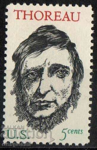 1967. SUA. Henry David Thoreau, 1817-1862.