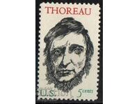 1967. USA. Henry David Thoreau, 1817-1862.