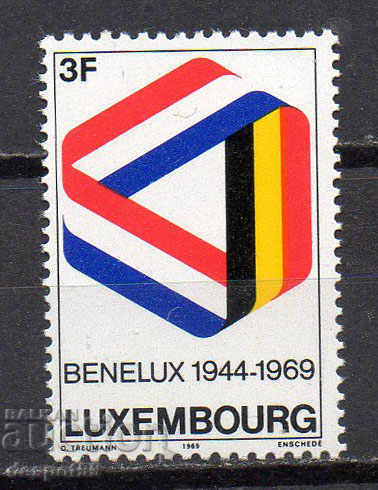 1969. Luxembourg. Anniversary. 25 years BENELUX.