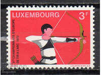 1972 Luxemburg. Al 3-lea Campionat European de tir cu arcul