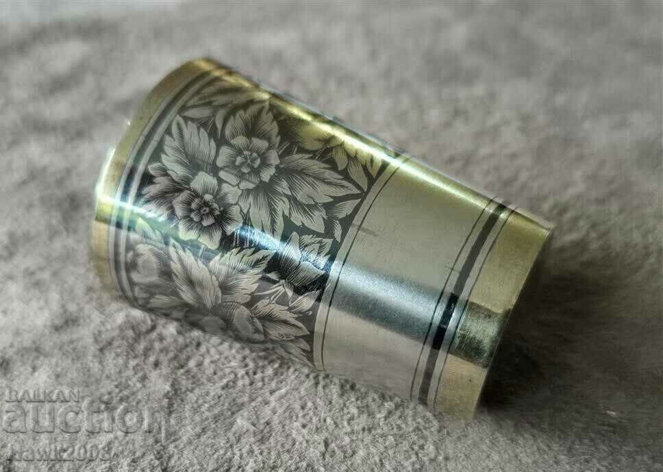 Auction  Silver silver with gilt and niello Russian Caucasian cup