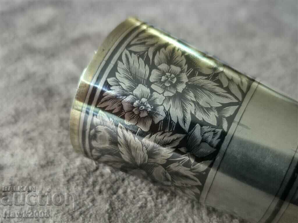 Delivery of Silver silver with gilt and niello Russian Caucasian cup