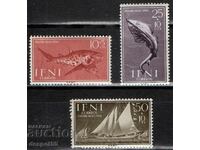 1958. IFNI (Spanish). Postage Stamp Day - Fish and Ships.