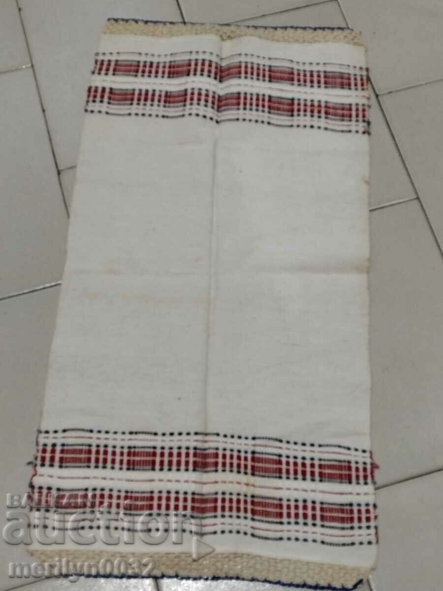 Old hand woven cloth kennar embroidery lace with price 45.00 BGN | € 23.01