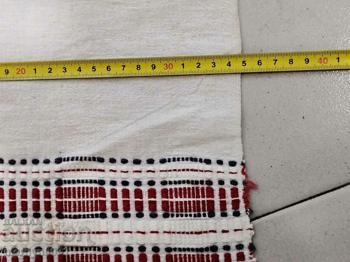 Old hand woven cloth kennar embroidery lace - 7