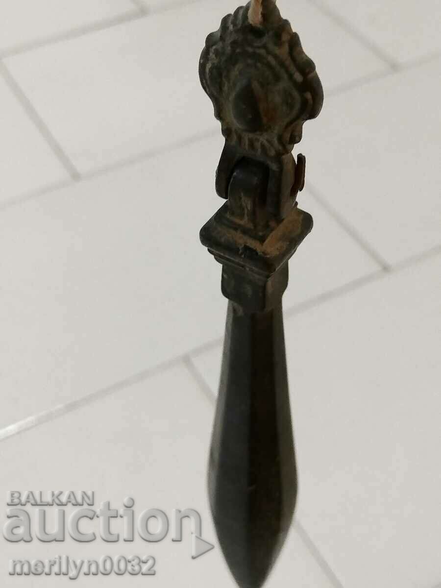 Old Ottoman Bronze Plumb Weight Tool REDKAZ RRR - 7 Old Ottoman Bronze Plumb Weight Tool REDKAZ RRR - 7