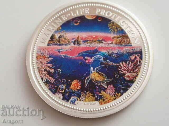 Delivery of Rare 1993 Palau $5 Silver Collector Coin; Palau Delivery of Rare 1993 Palau $5 Silver Collector Coin; Palau
