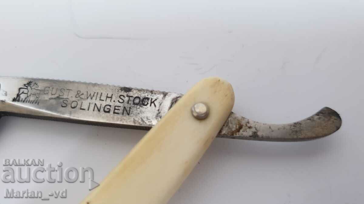 Razor Gust. & Wilh. Stock Solingen - 5 Razor Gust. & Wilh. Stock Solingen - 5