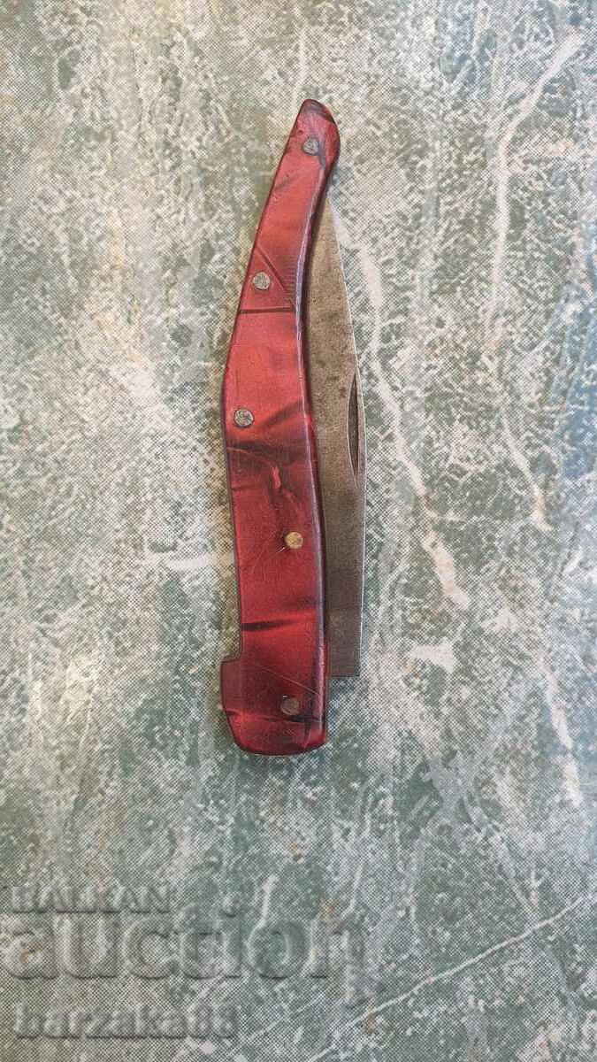 Old Bulgarian pocket knife Nozhka