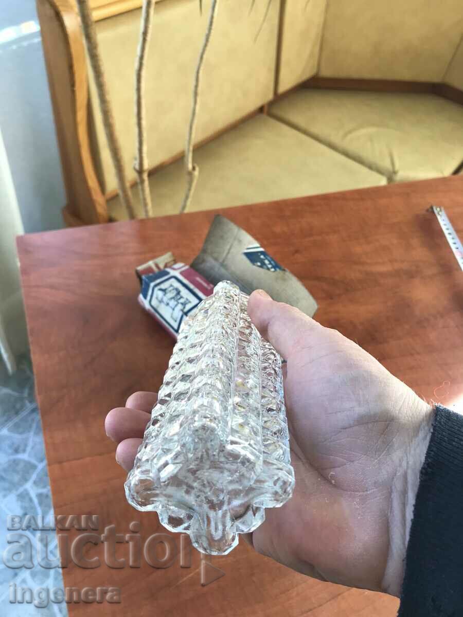 Auction VASE VASE GLASS RELIEF THICK FROM SOCA-NOVO Auction VASE VASE GLASS RELIEF THICK FROM SOCA-NOVO