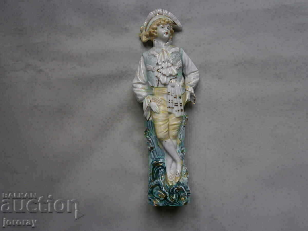 Porcelain biscuit figure 22cm