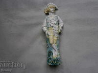 Porcelain biscuit figure 22cm