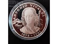 Silver 10 Dinera Antonio Vivaldi 1997 Andorra