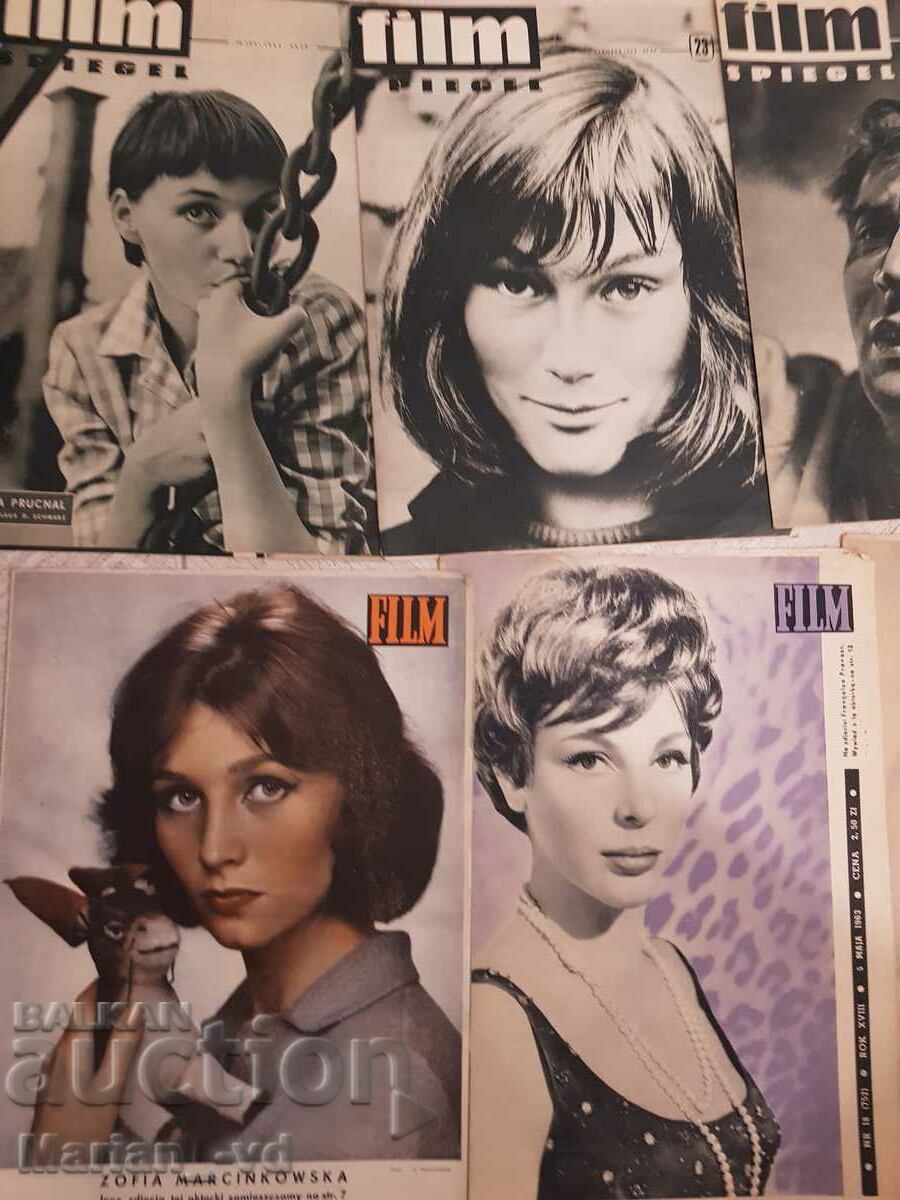 Old foreign film magazines from 1961, 63, 64, 67, 82 with price 30.00 BGN | € 15.34 Old foreign film magazines from 1961, 63, 64, 67, 82 with price 30.00 BGN | € 15.34