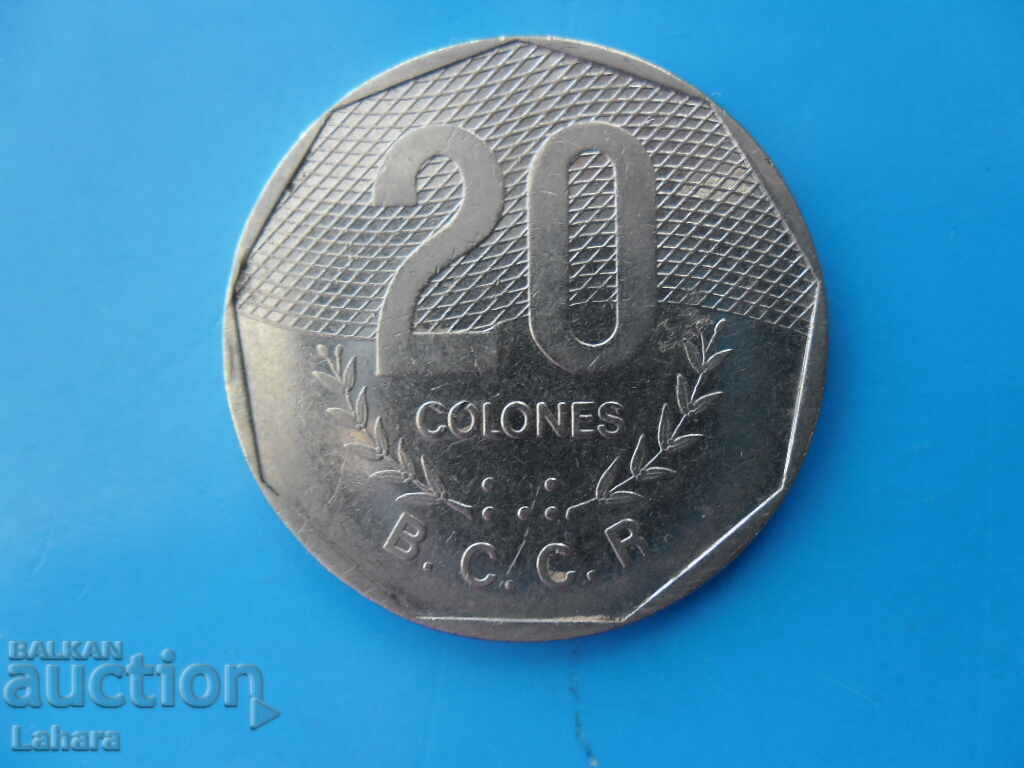 20 Colones 1981 Costa Rica