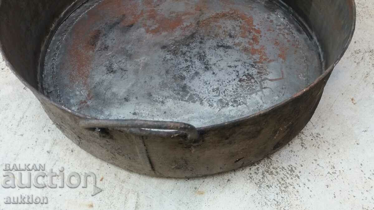 MASSIVE METAL TRAY FOR LUTENITSA, ETC. - 7 MASSIVE METAL TRAY FOR LUTENITSA, ETC. - 7