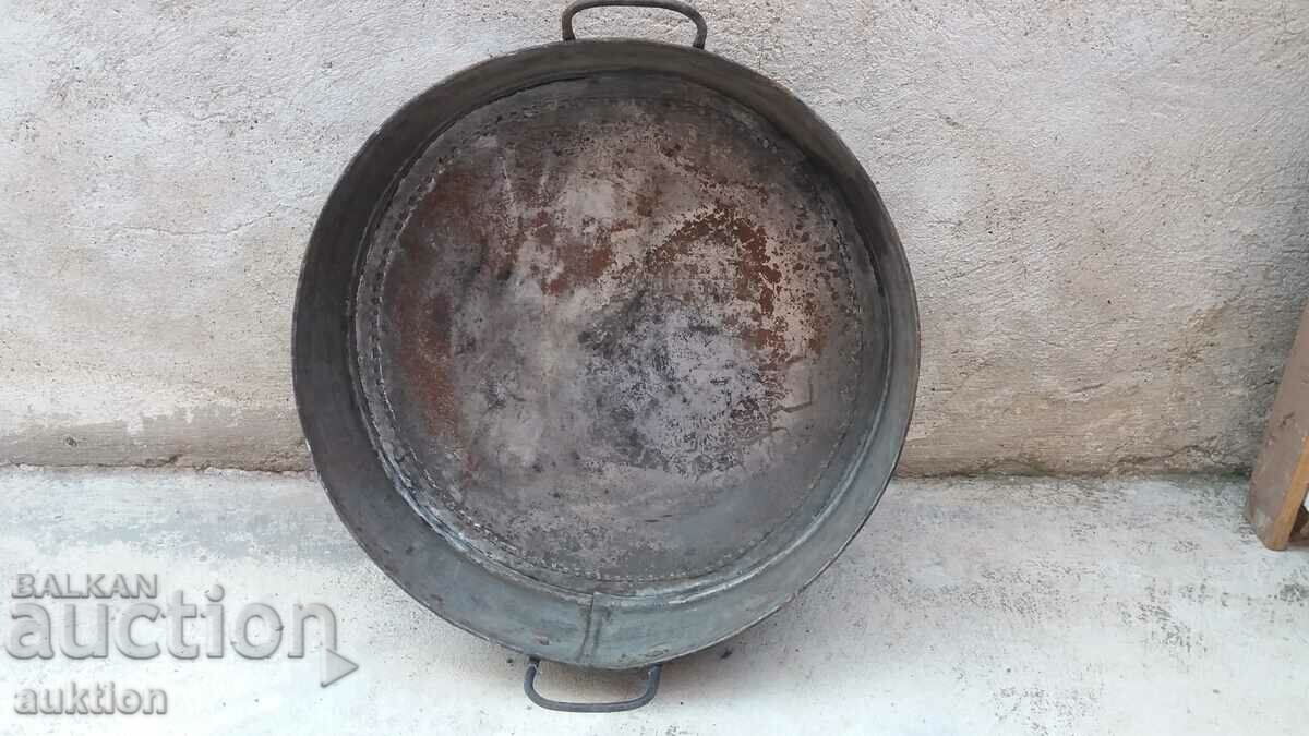 MASSIVE METAL TRAY FOR LUTENITSA, ETC.