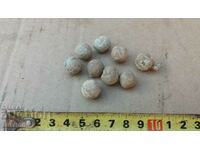 LOT DE 9 CARTUSE PLUMB FLINTGUN