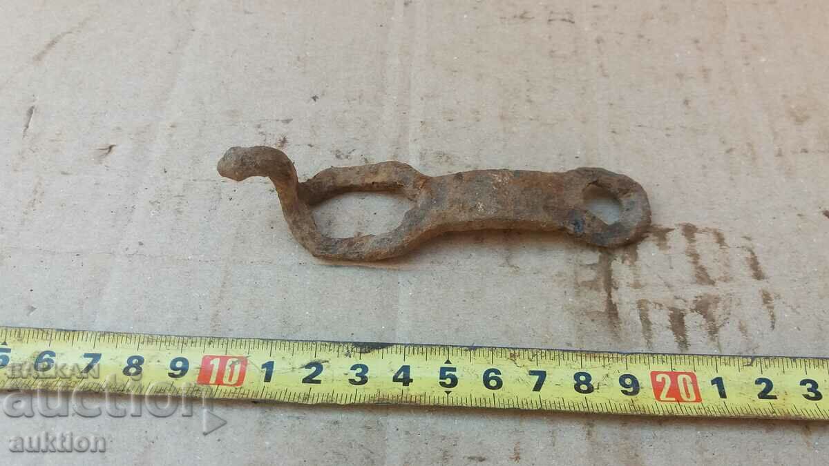 Auction OLD WROUGHT LOCK FOR CABINET, CHEST Auction OLD WROUGHT LOCK FOR CABINET, CHEST