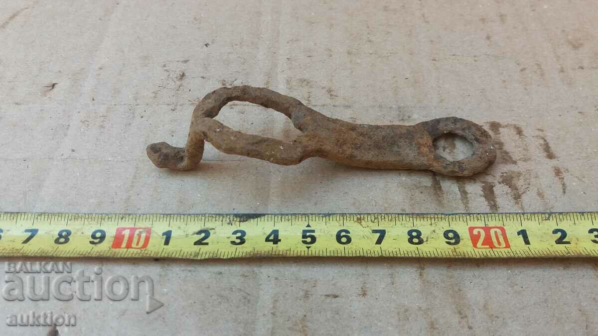 OLD WROUGHT LOCK FOR CABINET, CHEST - 5 OLD WROUGHT LOCK FOR CABINET, CHEST - 5
