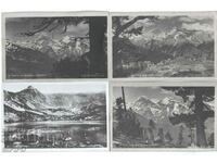 Rila "Seven Lakes" 1956, new + gift 3 photos from Pirin