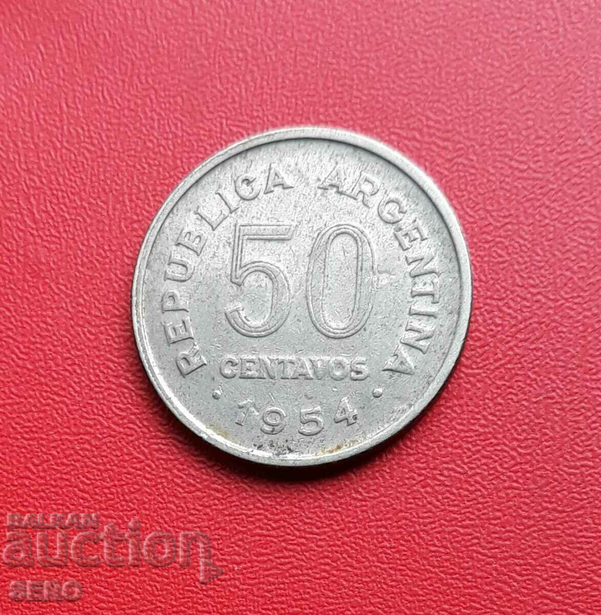 Αργεντινή-50 centavos 1954