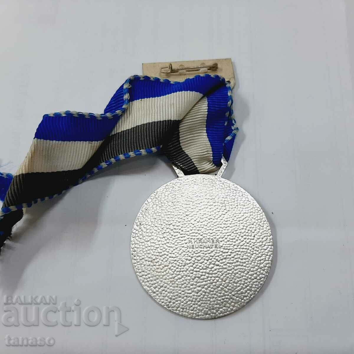 Swiss Sports Prize Medal, 1966 (8.1) with price 50.00 BGN | € 25.56 Swiss Sports Prize Medal, 1966 (8.1) with price 50.00 BGN | € 25.56