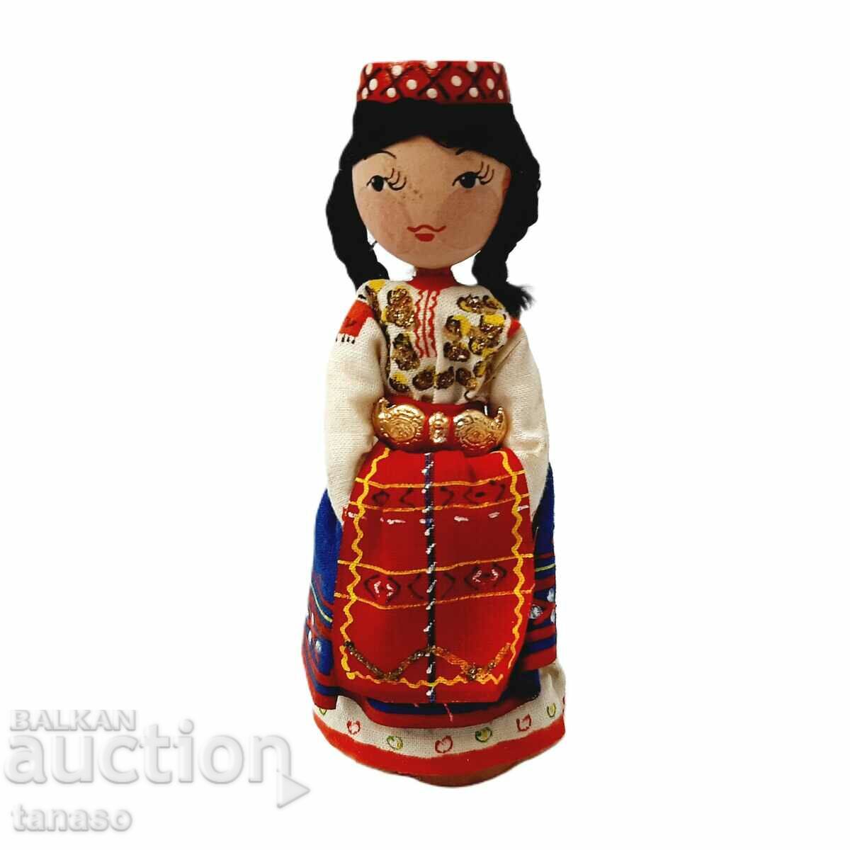 Παλιά ξύλινη, έθνικ, οικιακή κούκλα, διακόσμηση, κορίτσι(11.3) - 5 Παλιά ξύλινη, έθνικ, οικιακή κούκλα, διακόσμηση, κορίτσι(11.3) - 5