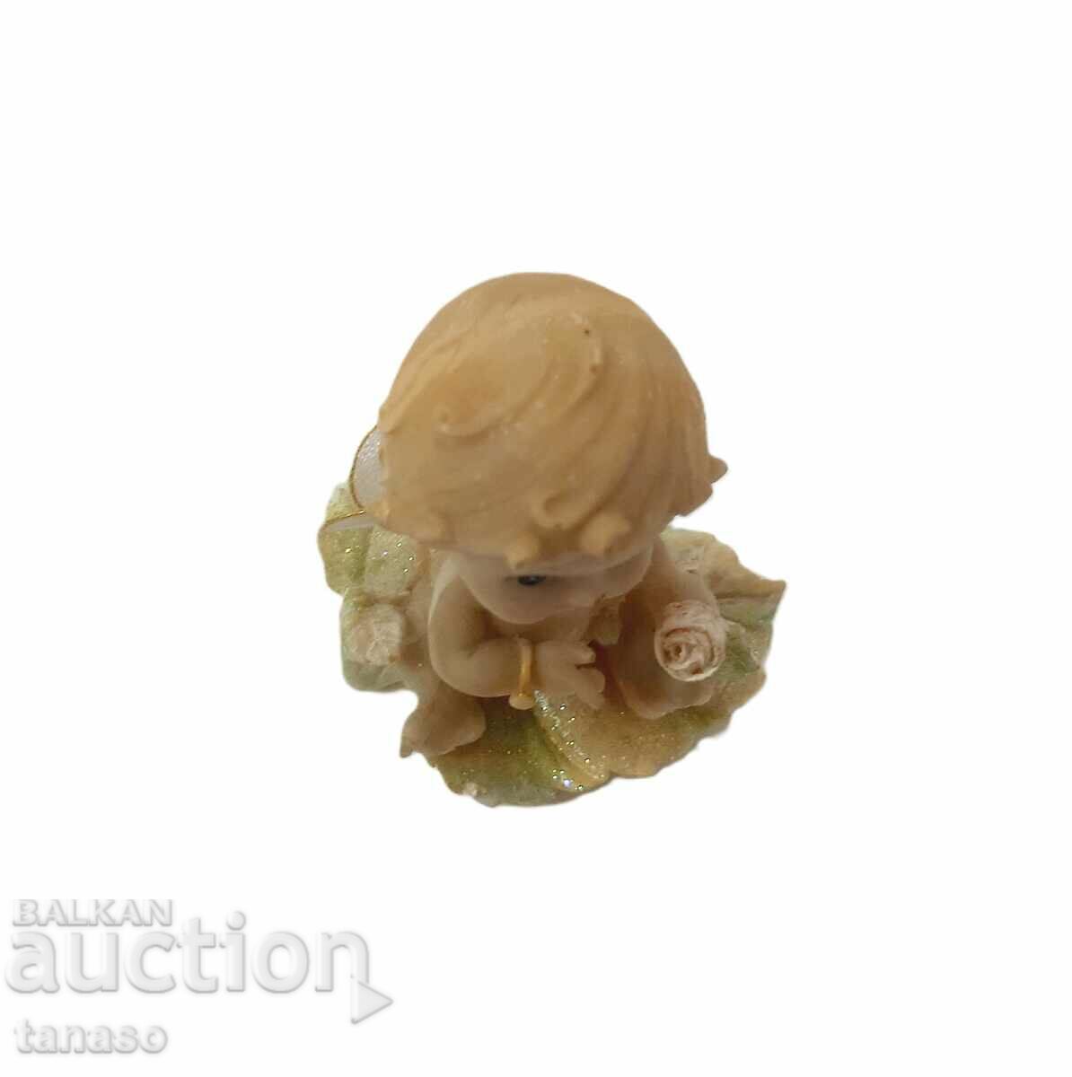 Alabaster figurine, angel(11.5) - 6