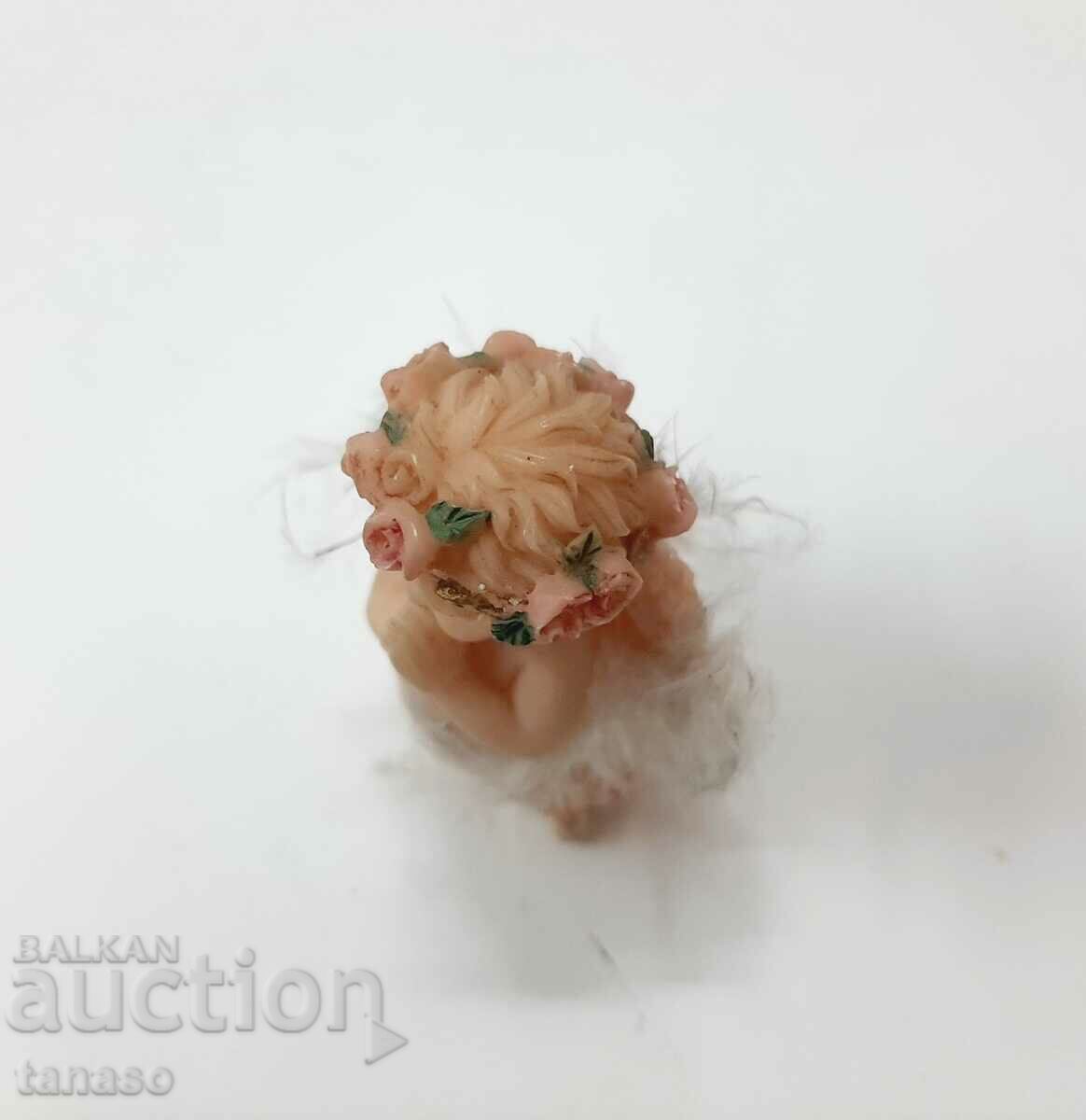 Alabaster figurine, angel(11.5) - 6