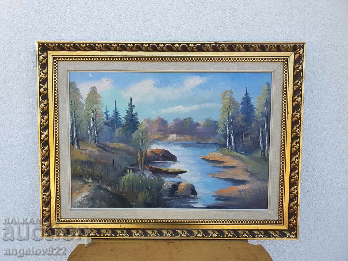 Original oil painting by Ove Lennart