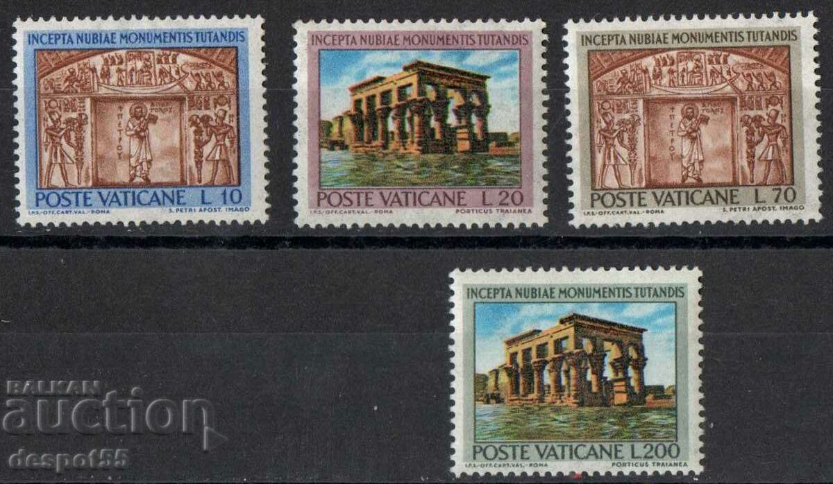 1964. Vaticanul. Campanie UNESCO pentru salvarea monumentelor