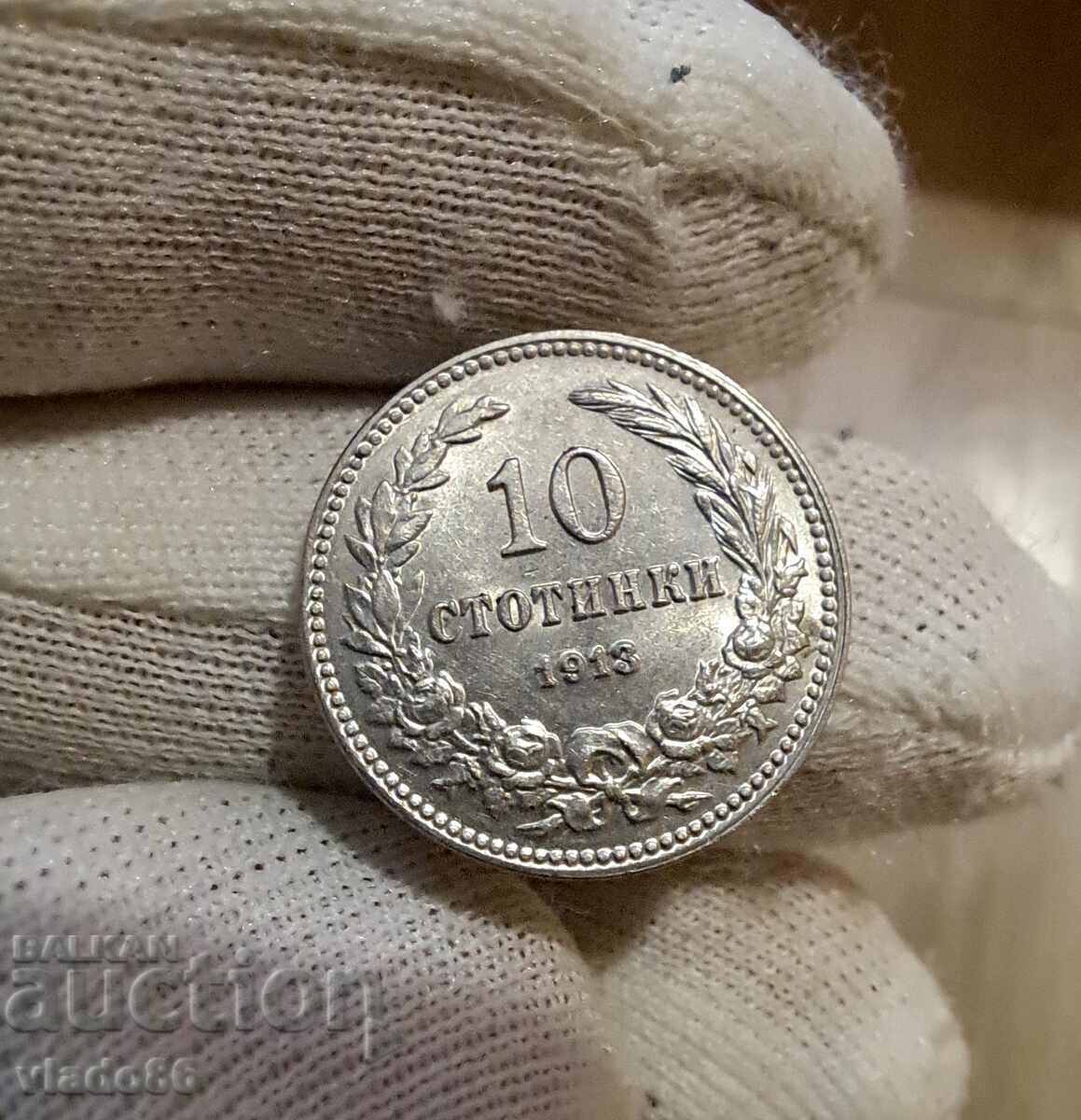 10 cenți 1913