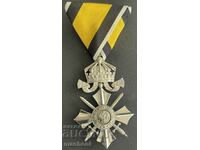 Kingdom of Bulgaria Order of Military Merit 6th century with crown