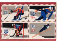 1980. USA. Winter Olympics - Lake Placid, USA.