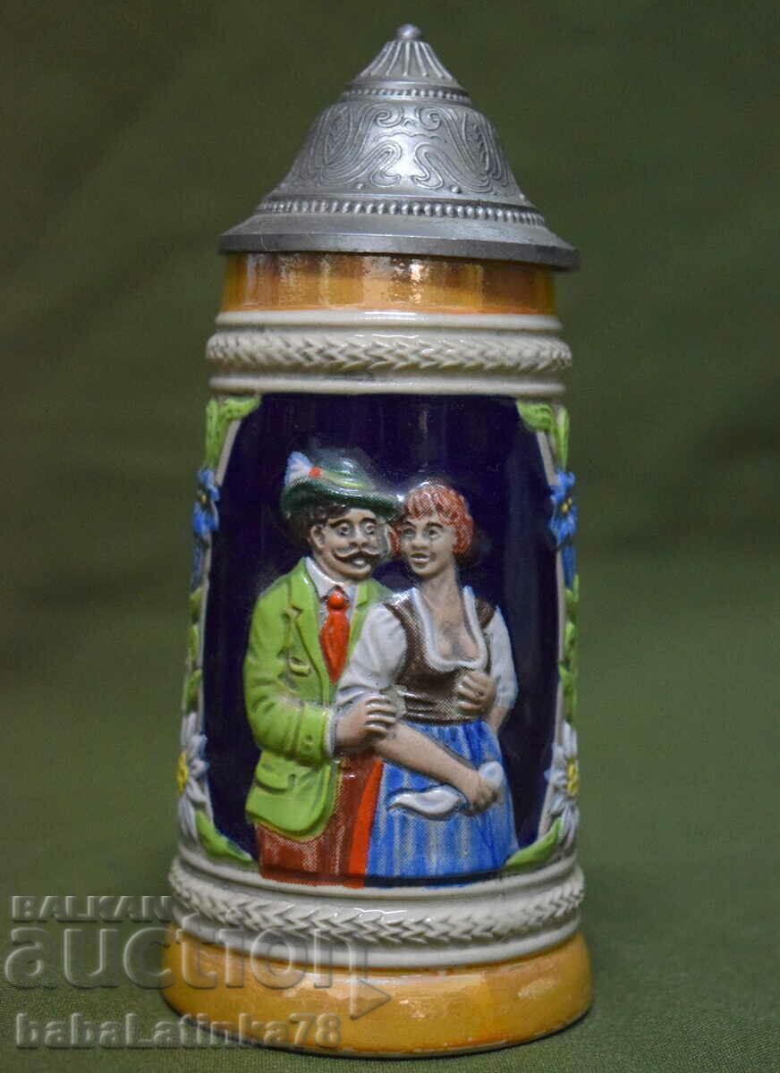 halbă de bere ceramică vest germană GERZ