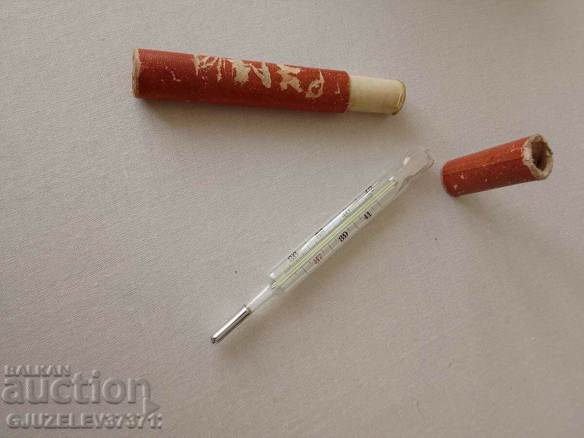 Old medical living thermometer