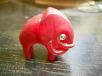 baby elephant from a decoration for a baby carriage