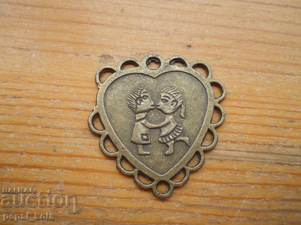 old bronze locket