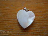 Pendant - Mother-of-Pearl Heart