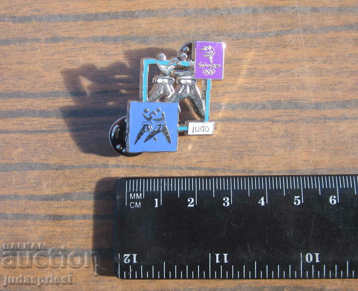 Σήμα Ολυμπιακών Αγώνων Σίδνεϊ 2000 αθλητικό τζούντο - 5