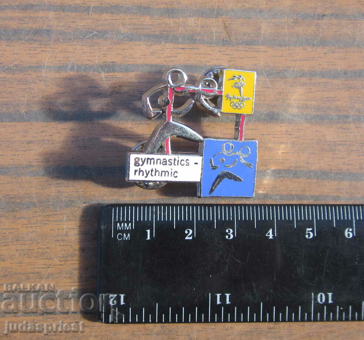 Σήμα Ολυμπιακού σήματος Ολυμπιάδα Σίδνεϊ 2000 αθλητική γυμναστική - 5